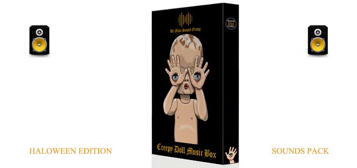 creepy doll music box